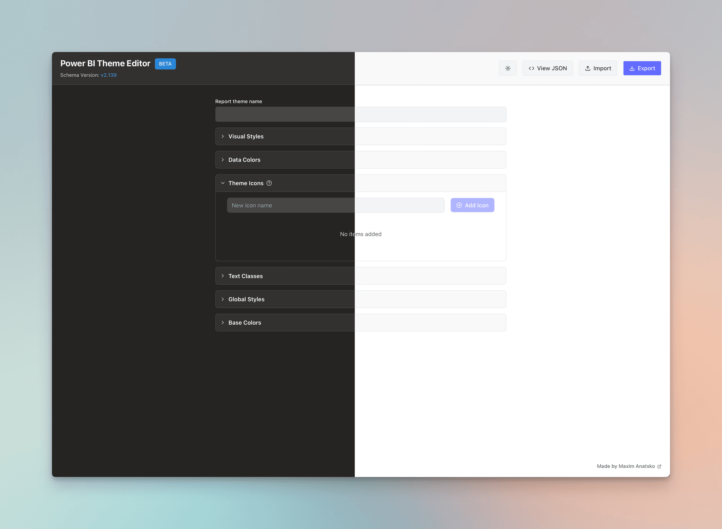 My Take on Power BI Theme EDITING!