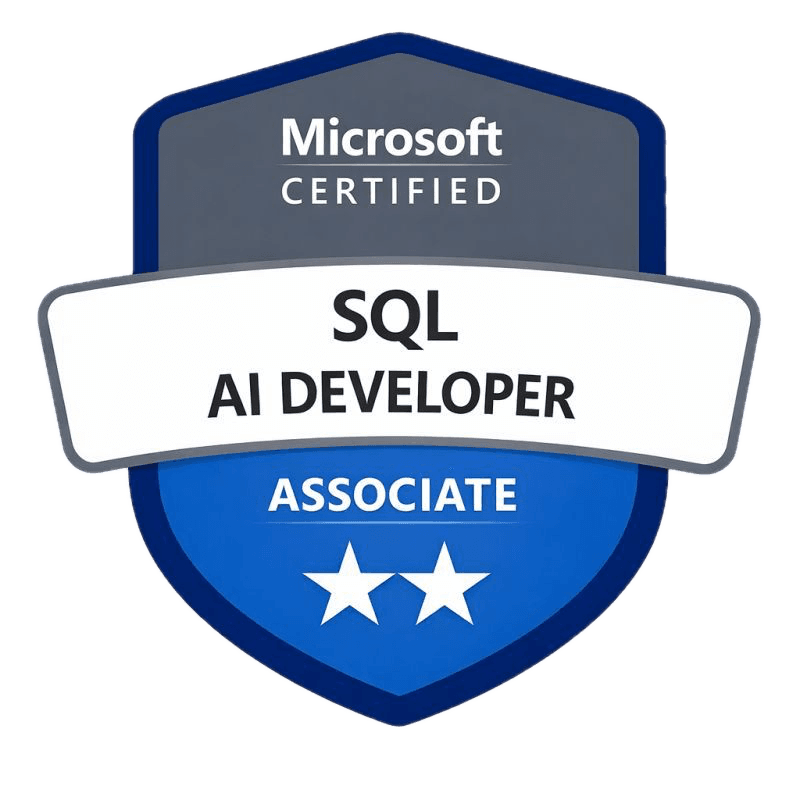 DP-800 certification badge
