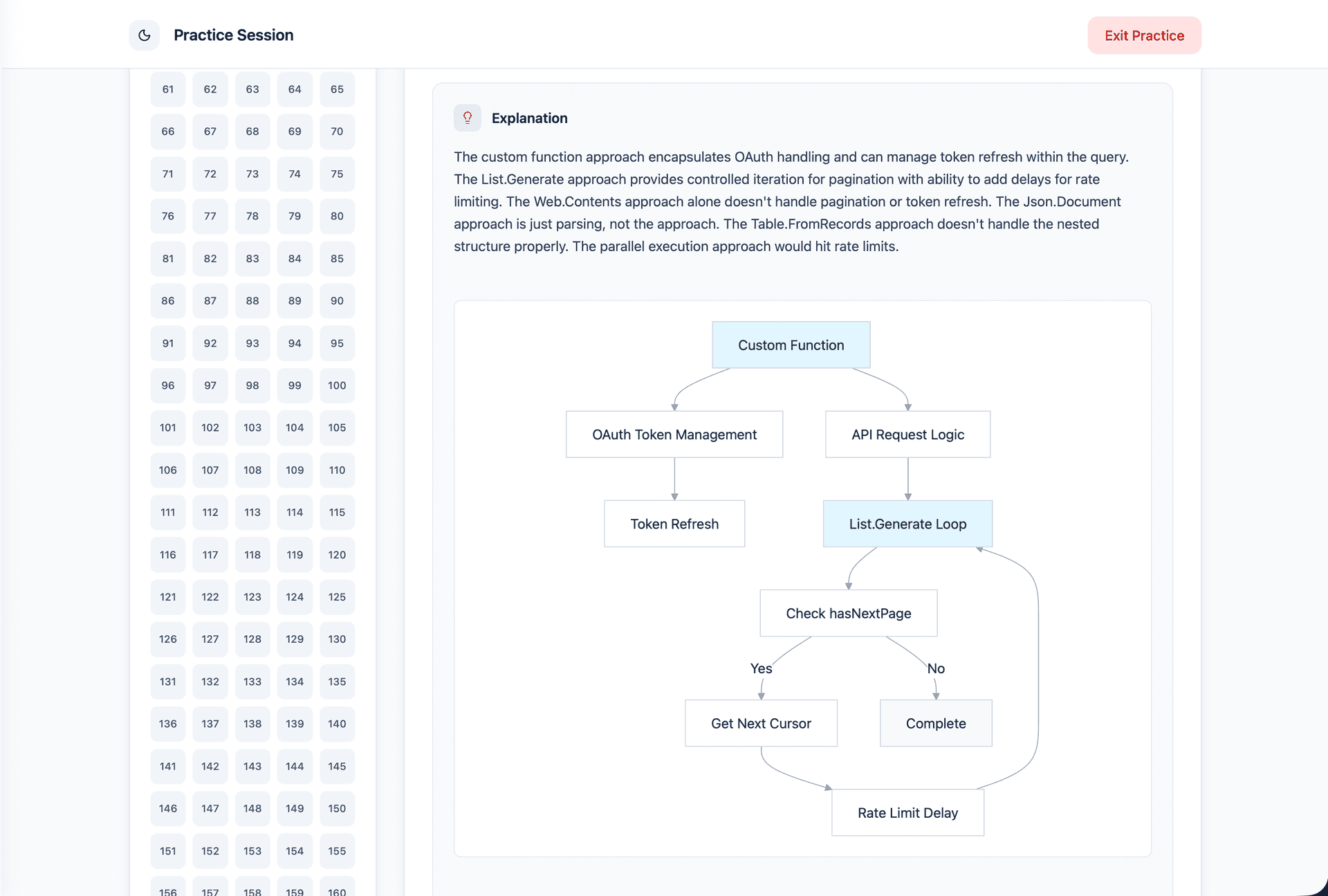 Practice with Explanations